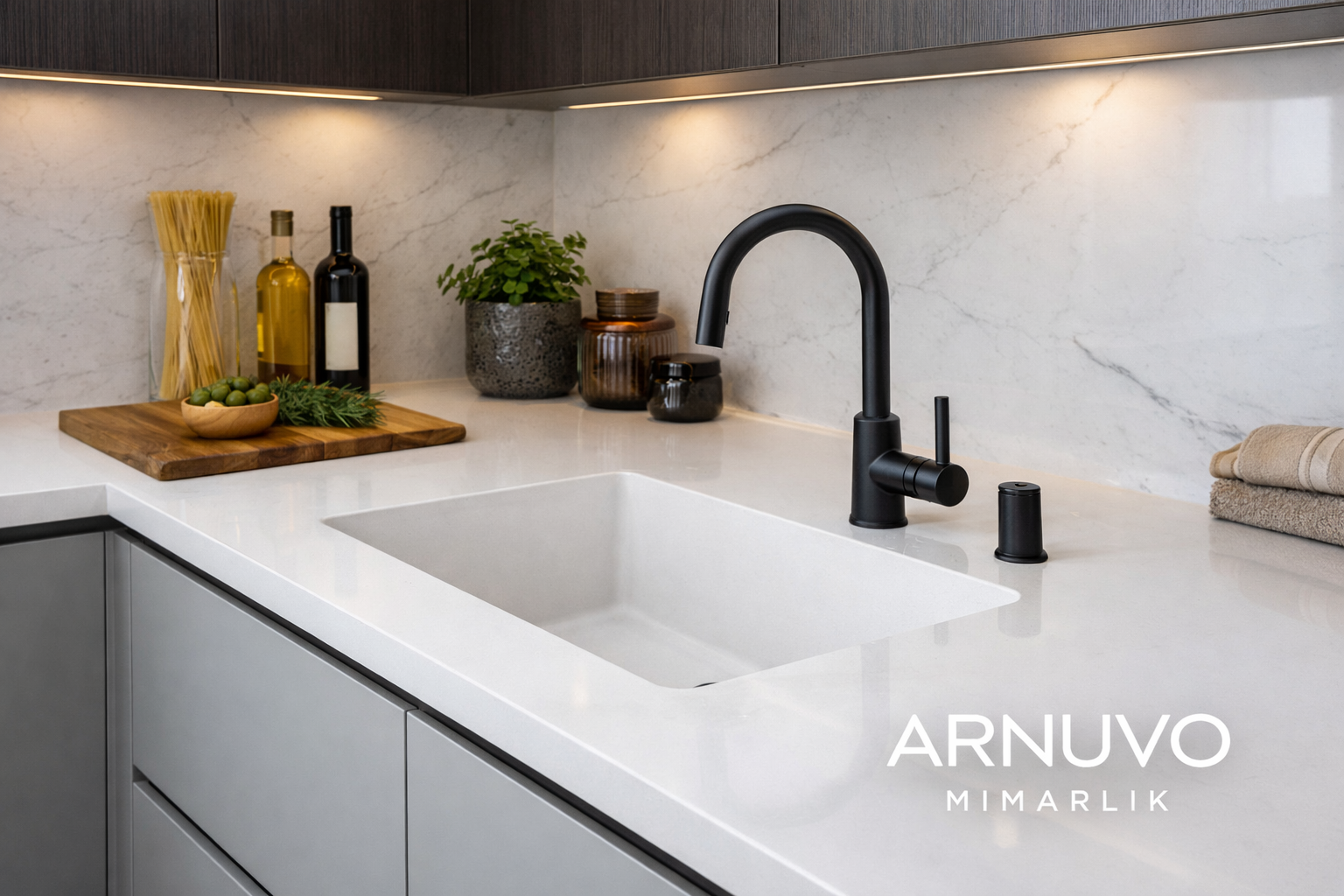 Arnuvo Mimarlık ile Mutfaklarda Estetik ve Dayanıklılığın Buluşması